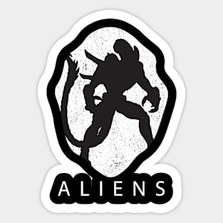 Aliens Sticker